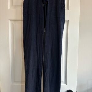 Quince Women’s Dark Blue cashmere Joggers